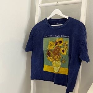 Vincent van Gogh cropped T-shirt, large
